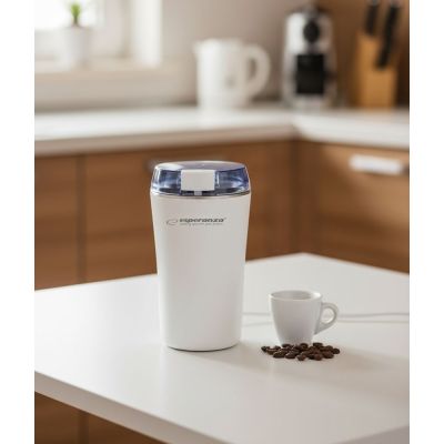 11. ESPERANZA COFFEE GRINDER RISTRETTO WHITE EKC008W