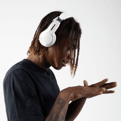 4. Skullcandy Icon ANC Headset Wired & Wireless Headband Calls/Music USB Type-C Bluetooth White