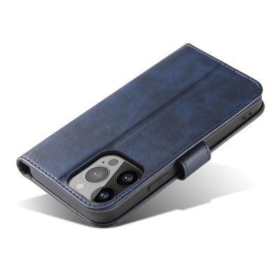 5. Magnet Case for Samsung Galaxy S23 flip cover wallet stand blue