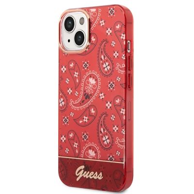 2. Guess GUHCP14SHGBNHR iPhone 14 6.1" red/red hardcase Bandana Paisley