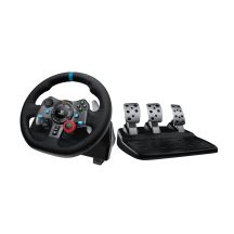 Logitech G 941-000113 Game Controller Black USB Steering Wheel + Pedals Analog/Digital PC, PlayStation 4, PlayStation 5, Playstation 3
