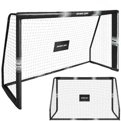 2. FOOTBALL GOAL WITH NET 240x160x85CM ENERO PRO