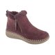 Skechers Wilshire Blvd - Fresh Zip 168108-WINE Burgundy, Size 36