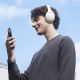 13. QCY H3 Lite Over-Ear Headphones with ANC and Bluetooth 5.3 - White