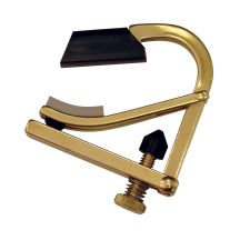 Shubb C7B Partial - Acoustic Guitar Capo - Brass
