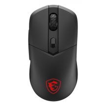 MSI VERSA 300 Gaming Mouse for Right-Handed Users, RF Wireless + Bluetooth + USB Type-C, Optical, 8000 DPI