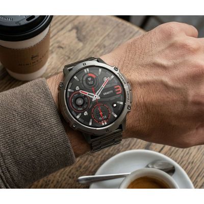 18. Smartwatch Gravity Black Strap + Bracelet GT42-1