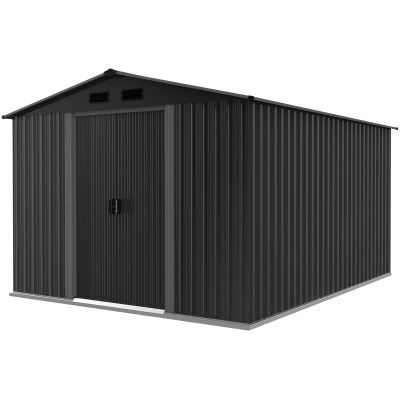 8. METAL GARDEN TOOL HOUSE 312X257X202CM