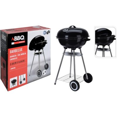 18. GARDEN GRILL BALL-SHAPED REX, STEEL, DIA. 46 CM