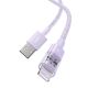2. Baseus Gem 2.4A 1m Cable (Purple)