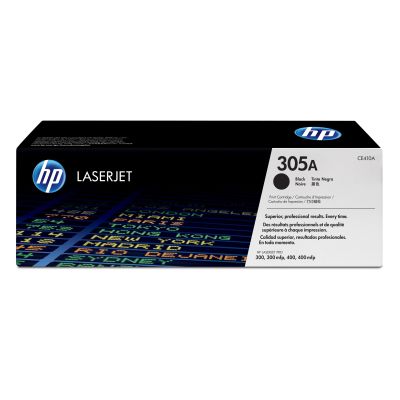 8. HP 305A original black LaserJet toner cartridge