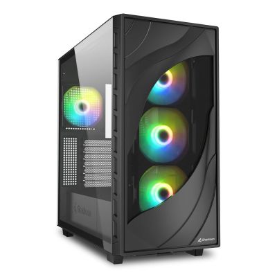 14. Sharkoon Rebel C80G RGB ATX Computer Case