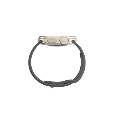 5. AmazingThing Titan Pro Metal Case for Apple Watch 11 46mm Aluminum - Titanium