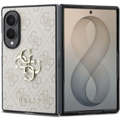 Guess Big 4G Logo Case for Samsung Galaxy Z Fold 8 - Pink