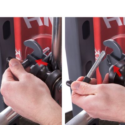 10. Leg press holder, accessory for Cyklop 2 HMS UWN070