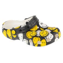 Crocs Classic Smiley Clog K 211694-90H Black 32/33