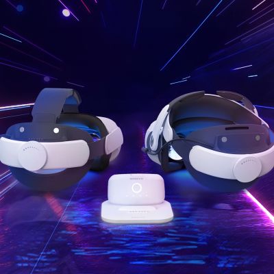 5. BoboVR BD2 Charging Station for BoboVR B2 External Batteries + B2 Battery - White