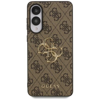 3. Guess Big 4G Logo Classic Logo Case for Samsung Galaxy S25 Edge - Brown