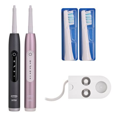 21. Oral-b Pulsonic SlimLuxe 4900 Electric Toothbrush Two-Pack