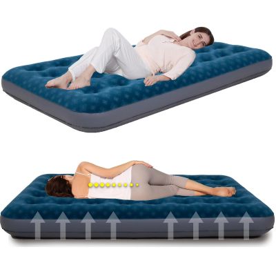 11. FLOCKED MATTRESS FOR ONE PERSON WITH 3D PRINT 191x73x22CM 24501