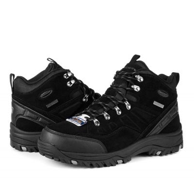 4. Skechers Relaxed Fit Relment Pelmo M 64869 BLK shoes
