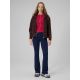 3. Women's long sleeve slim ribbed knit 4F 4FRAW25TLONF656-53S