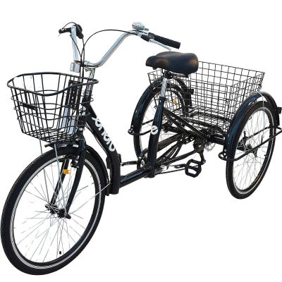 3-WHEEL BIKE 24 BLACK SHIMANO 7-SPEED LOWER FRAME 1060972