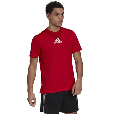 9. adidas Primeblue Designed To Move Sport 3-Stripes Tee M GM4318