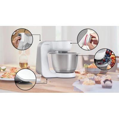 4. Bosch 4 MUM58200 1000W Food Processor | White