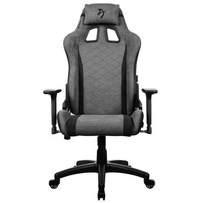 12. Arozzi Gaming Stuhl Avanti Ash SoftFabric Console Gaming Chair Upholstered Seat