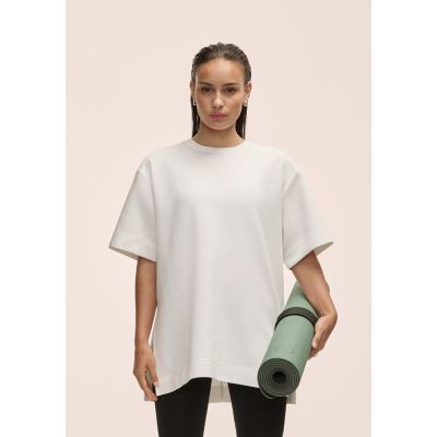Casall Aria Oversize Tee White - M