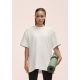 Casall Aria Oversize Tee White - M