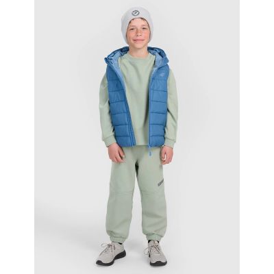 3. Boys' jogger sweatpants 4F 4FJRAW25TTROM1605-44S