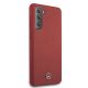 4. Mercedes Silicone Line Case for Samsung Galaxy S21 - Red