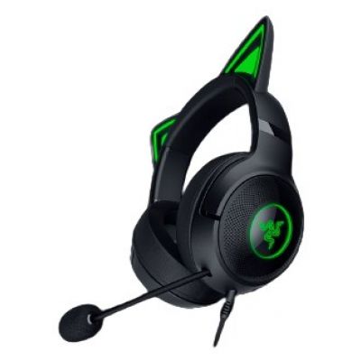 6. Razer Kraken Kitty V2 Headset Wired Over-Ear Noise-Canceling Microphone