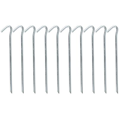 14. TENT PEGS 17CM SET 10 PCS METAL REDCLIFFS