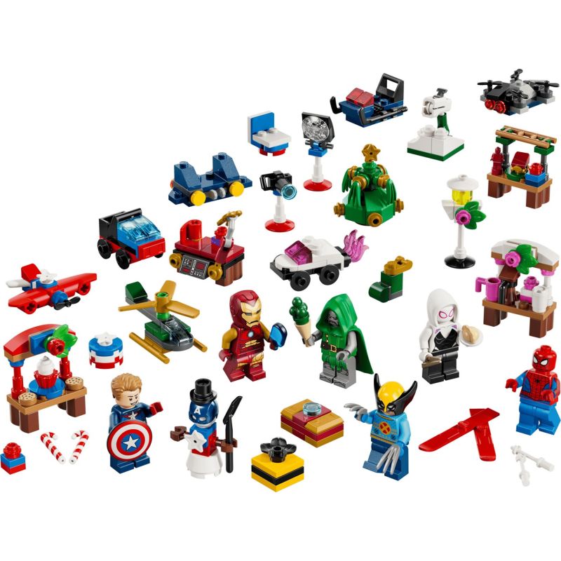 3. LEGO 76340 Super Marvel Heroes - 2026 Advent Calendar V29