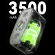 3. Rockbros QC1200 Front Bike Light 1200lm USB-C - Black