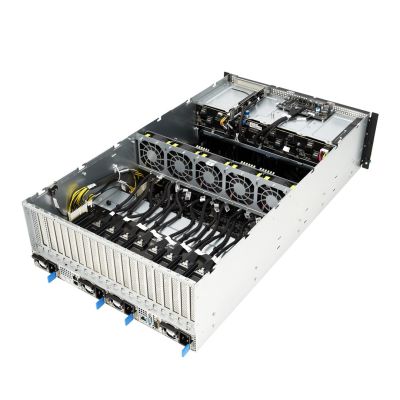 5. Asus Rack Platform (4U) ESC8000A-E12 AMD Epyc 9004 (8x NVMe/SATA HS, 1xM.2, 2x10Gbe, IPMI, 2+2 3000W)