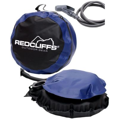 20. 11 L SOLAR CAMPING TRAVEL SHOWER WITH PUMP REDCLIFFS