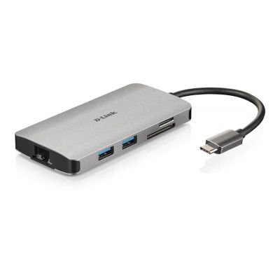 2. D-Link DUB-M810 Wired Docking Station USB 3.2 Gen 1 (3.1 Gen 1) Type-C Aluminum