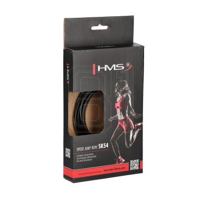 24. Fast skipping rope HMS SK54 black / red