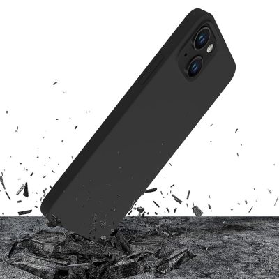 9. iPhone 14 case from the 3mk Silicone Case series - black