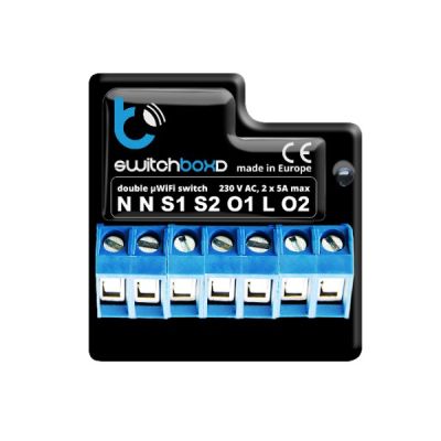 BLEBOX switchboxD - DOUBLE SWITCH 230V