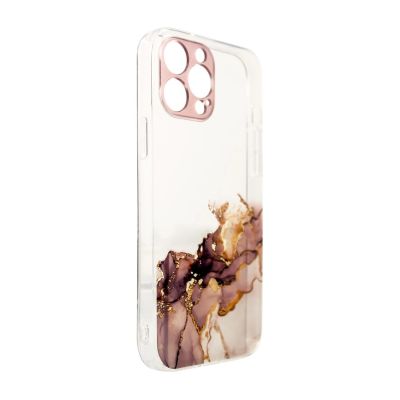 2. Marble Case for Xiaomi Redmi Note 11 Gel Cover Marble Brown
