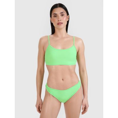 2. Women's bikini top 4F 4FRSS25UBKTF101-42S
