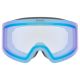 2. Uvex 5506812330 Ski Goggles Blue Unisex Cylindrical (Flat) Lens