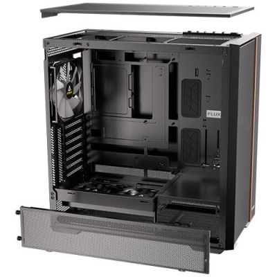 20. Antec FLUX REAR Midi Tower, Black
