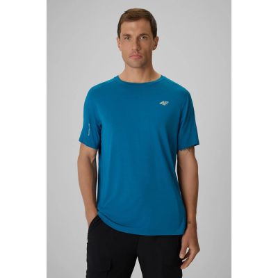 Men's quick-drying trekking T-shirt regular 4F 4FRSS26TFTSM2018-33S