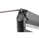 64. Single desk arm with clamp 1xLCD with gas spring max. 35" and 15kg